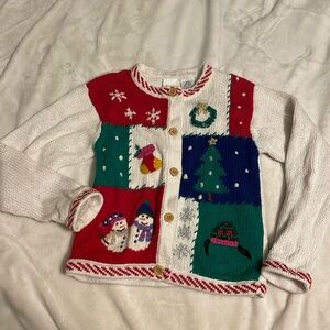 Vintage ugly Christmas sweater